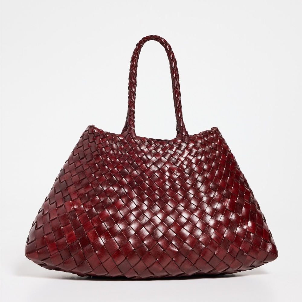 Dragon Diffusion Burgundy Woven Tote